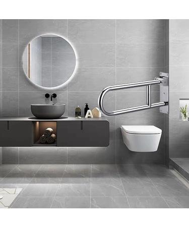Handicap Handles & Bathroom Security Railings - Easy Install Polished Stainless Steel for Seniors & Disabled - Buy Online on GoSupps.com