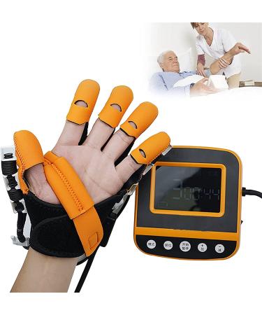ZZBB Rehabilitation Robot Gloves Hand Stroke Hemiplegia Rehabilitation Training Equipment Exoskeleton Manual Training Left Large