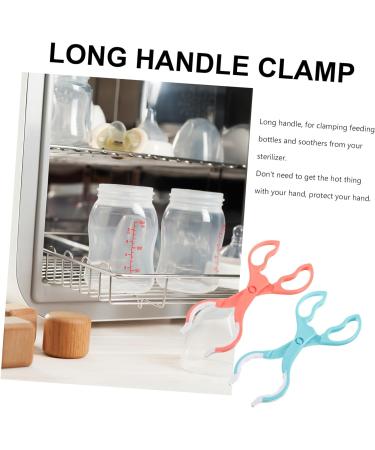Abaodam 8 Pcs Bottle Clip Tongs Anti- Scald Clip Holder Bottle Clamp Removable Bottle Clip Anti-Skid Bottle Clamp Anti- Scalding Bottle Clips Pp Bottle Holder Feeding 24X9CMx4pcs As Shownx4pcs - Buy Online on GoSupps.com