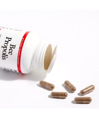 Natural Factors Bee Propolis 500mg - 90 Capsules for Immune Support - Buy Online on GoSupps.com