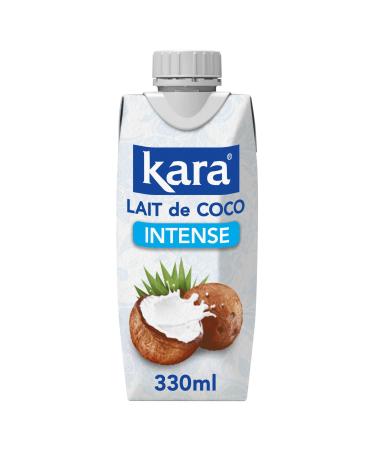 KARA - Intense Organic Coconut Milk - No Additives - Ideal for Sweet and Savory Dishes - 330ml