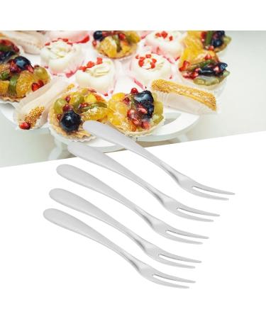 Handheld Fork The Handle Has a Curved Design Fork for Home Kitchens for Weddings for Parties for Birthdays - Buy Online on GoSupps.com