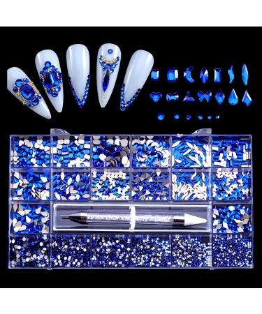 Beads For Nail Jewelry Making Crystal Making Kit With Plastic Box For Jewelry Bracelets Earring Irregular Beads For Jewelry Making
