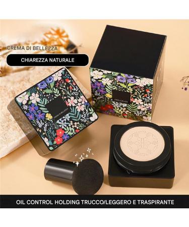 Mushroom Head Foundation - Air Cushion Corrector | Long-lasting BB cream foundation moisture-controlling oil-based makeup cosmetics cushion base cream - Buy Online on GoSupps.com