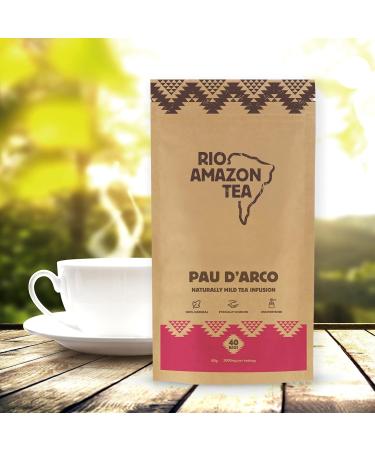 Rio Trading Co Pau D'arco 40 Teabags - Buy Online on GoSupps.com