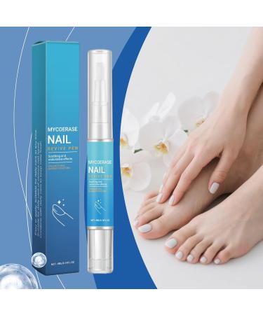 YNPQTDS Toenail Care Pen 4ml Foot Care Damaged Nail Renewal Pen Professional Pedicure Renewal Applicator for Cracked Broken Ingrown Cleaning Repairing Post Manicure - Buy Online on GoSupps.com