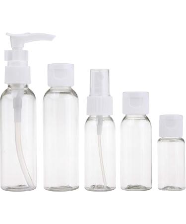Buy Kare & Kind Travel Set - Refillable 8 Bottle & 9 Glasses Set with Tools | Best for International Shipping - Buy Online on GoSupps.com
