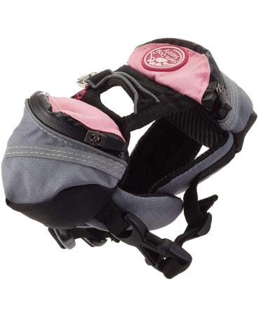Doggles Dog Extreme Backpack, Gray/Pink, XX-Small XX-Small Gray/Pink