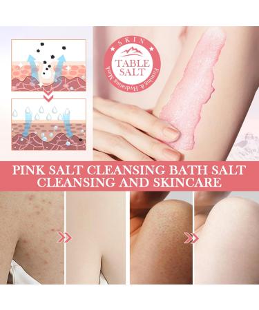 Sel de bain rose 250 g cosm tique naturel sel de bain de l'Himalaya sels de la mer Morte relaxation et bien- tre apaise les sens et pour un bon sommeil sel de bain - Buy Online on GoSupps.com
