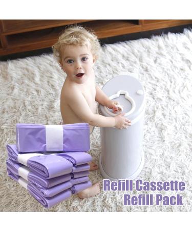 Fovolat Diaper Trash Can Refill Bags Sustainable Use Kids Waste Bags 10 Packs - Diaper Waste Trash Bags Sustainable Use Leak-Proof For Cat Litter Waste - Buy Online on GoSupps.com