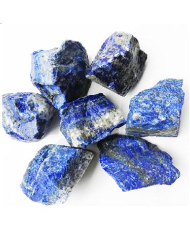 50g Natural Lapis Lazuli Crystal Minerals Specimen Rough Raw Stone Irregular Shape Reiki Home Decor yuebang Reiki Crystal Stone 2-5cm Blue - Buy Online on GoSupps.com