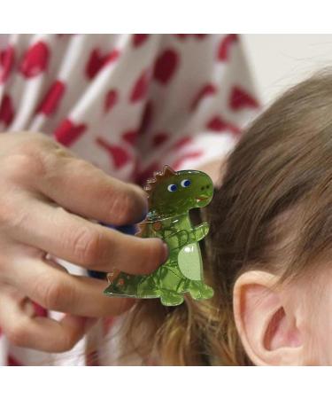Dtaigou Animal Hair Clips | Dinosaur Nonslip Hair Clamps Novelty Fashionable Acrylic Animal Hair Clips For Children Women Kids Little Girls Stegosaurus - Buy Online on GoSupps.com