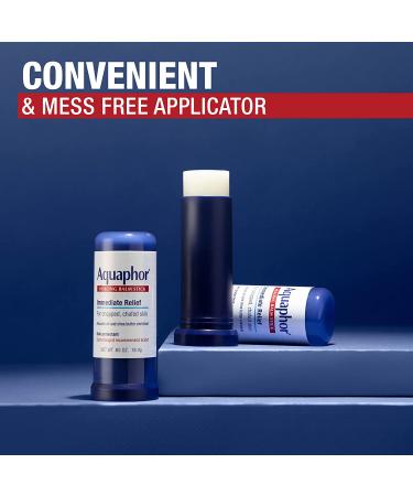 Aquaphor Healing Balm Stick 0.65 Oz with Avocado Oil & Shea Butter - Skin Protectant - Buy Online on GoSupps.com