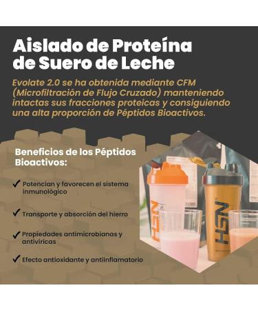  HSN HSN Evolate 2.0 Whey Protein Isolate Dual Chocolate Flavor 2 kg 67 servings per pack | Whey Protein Isolate CFM + Digestive Enzymes | Non-GMO Vegan Gluten-Free & Soy-Free - Buy Online on GoSupps.com