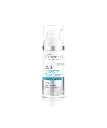 Bielenda 3.5% Hyaluron Face Serum Hydra-Hyal technology |3.5% Hialuronowe Serum Do Twarzy 50 ml set with stapiz hair shampoo 15 ml or mask 10 ml