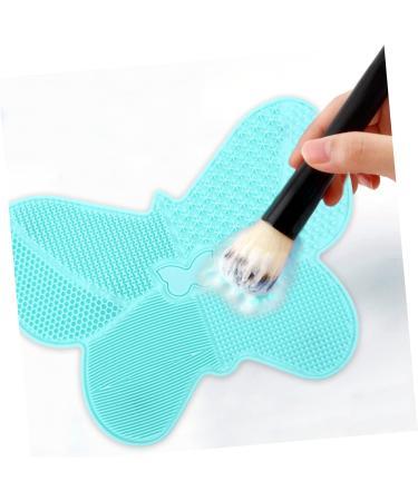 Angoily 1pc Silicone Scrub Pad Hair Brush Cleaning Tool Makeup Brush Scrubber Cosmetic Brush Cleaning Mat Beauty Brush Hair Brush Cleaner Tool Make up Silica Gel Makeup Tools - Buy Online on GoSupps.com