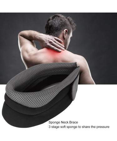 Neck Brace for Sponge Neck Brace Elastic Sponge Cervical Collar Cushion for Sleeping Vertebral Whiplash Neck and Shoulder for Traction Equipment Neck Wrap Alignment and Stabilize - Buy Online on GoSupps.com
