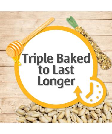 Vitakraft Crunch Sticks Parakeet Treat - Harvest Apple Flavor - Pet Bird Toy for Long-Lasting Chewing Fun - Buy Online on GoSupps.com