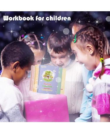 Magical Learning Books for Kids - BDSHUNBF 5 PCs Reusable Handwriting & Drawing Exercise Book with Pen - Buy Online on GoSupps.com