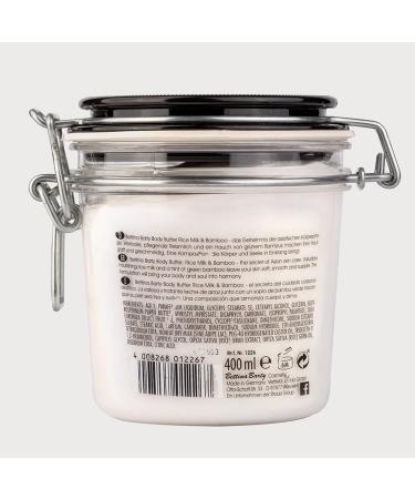 Bettina Barty Botanical Rice Milk & Bamboo Body Butter 400 ml - Luxurious Moisturizer for Smooth Skin | International Shipping Available - Buy Online on GoSupps.com