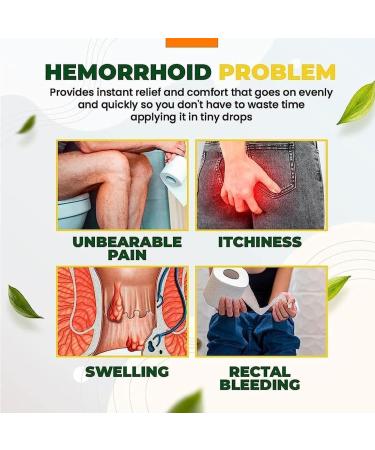 Heca Natural Herbal Hemorrhoid Capsules - Rapid Relief Suppository for Quick Discomfort Treatment - 3pcs - Buy Online on GoSupps.com