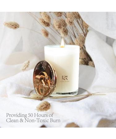 ESNA HOME Aromatherapy Scented Candles | Lavender Essential Oil | 50+ Hours Burn Time | Perfect Mother's Day Gift | Home Decor & Relaxation | 8.8oz Soy Wax Candle + Snuffer Lid - Buy Online on GoSupps.com