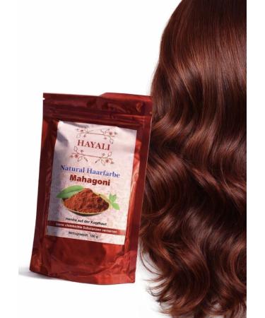 Hayali Coloration v g tale pour cheveux acajou 100 g