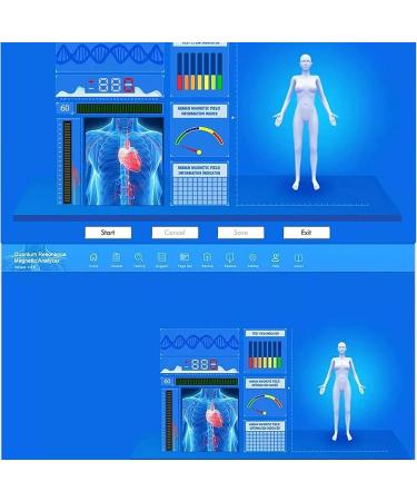Threema Quantum Magnetic Analyzer - Health Detector with Quick & Precise Subhealth Examination Pressure Function & Massage Recognition - Buy Online on GoSupps.com