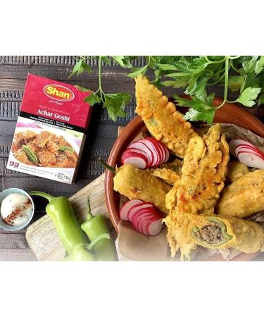 Shan Achar Gosht Curry Mix 50G - Buy Online on GoSupps.com