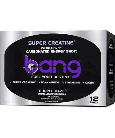 VPX Bang Purple Haze Energy Shot 3 Fl. Oz. (Case of 12) - Buy Online on GoSupps.com