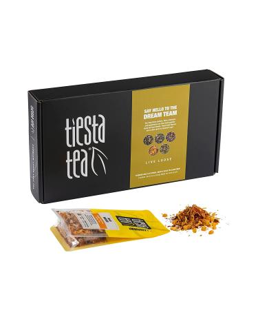 Tiesta Tea - Top Loose Leaf Tea Gift Box | 5 Pouches | High to Non-Caffeinated | Hot & Iced Tea Variety Pack with Green, Herbal, Black & Fruit Tea Bags - Buy Online on GoSupps.com