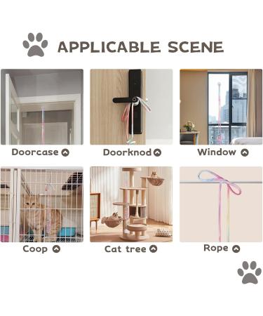 Interactive Bouncing Cat Toys - Wiggly Spring Ball & Door Hanging Bell Toys for Indoor Cats | Eliminate Boredom & Promote Exercise - Buy Online on GoSupps.com