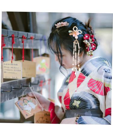 MAGICLULU 2 Sets Comb Hanfu Hair Accessories Hair Styling Accessories Flower Tassel Hairpins Chinese Hair Accessories Temperament Hair Clip Hair Clips for Thick Hair Classical Metal - Buy Online on GoSupps.com