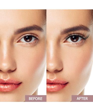 Buy 03-D 8mm D Curl Individual Eyelashes - Natural Lash Segments for DIY Extensions | International Shipping - Buy Online on GoSupps.com