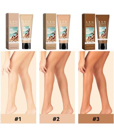 Leg Makeup Lotion Body Foundation Full Coverage All Over Complexion PerfectorConceals Imperfections Waterproof&LongLasting&SweatProof 1 - Buy Online on GoSupps.com
