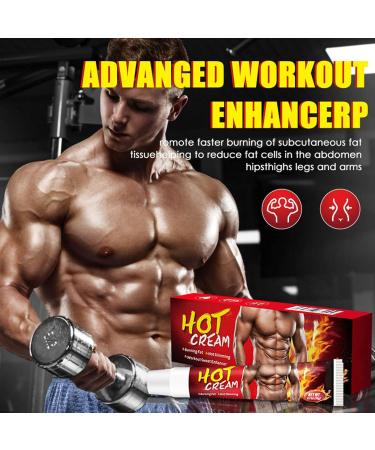 Abdominal Muscle Cream for Men | Hot Belly Fat Burner & Weight Loss Cream - Buy Online on GoSupps.com