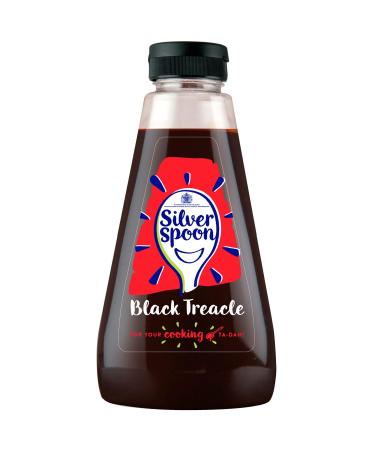 Silver Spoon Black Treacle Squeezy - 6x680g
