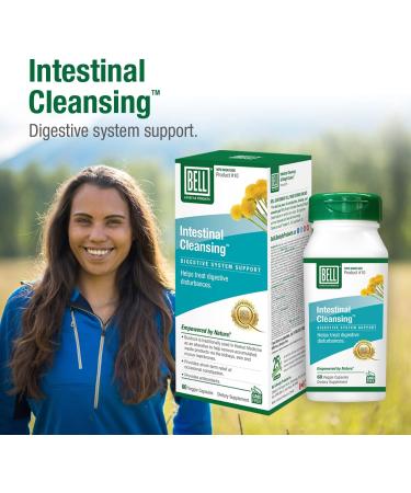 Bell Intestinal Cleansing -Colon Cleanse Herbal Combination to Help Ease Digestion for Men and Women Intestinal Cleansing (Pack of 1) - Buy Online on GoSupps.com