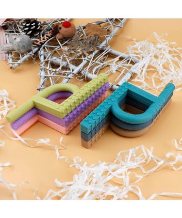 Sensory Oral Motor Chew Tool for ADHD Autism SPD - Pink Purple Special Needs Chewies for Oral Motor Stimulation - Sensory Autistic Aid - Buy Online on GoSupps.com