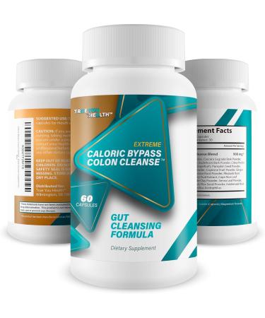 Caloric Bypass Colon Cleanse - Our Best Cleansing Caloric Bypass Pills - Gut Cleansing Digestive Cleanse - Probiotic Colon Cleanse - Sleep Lean Detox Pills for Women & Men - Cleanse Detox Supplement - Buy Online on GoSupps.com