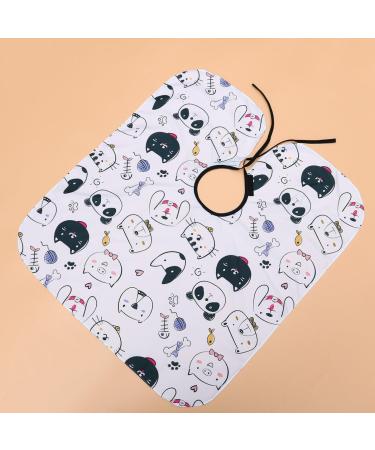 Minkissy Children's Cartoon Haircut Cap - Waterproof Salon Apron & Eat Bib - Fun & Stylish Kids Hairdresser Accessories - Buy Online on GoSupps.com