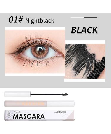 Ultra-fine Mascara 6 Colors Lengthening Eyelash Brush Long Lasting/Waterproof/Non-Smudge/Natural Thick/Curling Fine Mascara Eye Makeup Cosmetics Tool for Women Sillervan - Buy Online on GoSupps.com