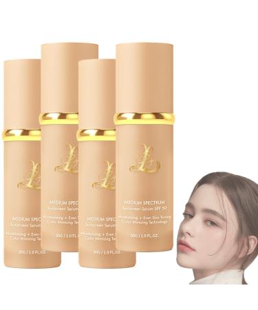 blmcoos Neutrain 4-in-1 Color Changing Foundation with Flawless Finish 4-in-1 Medium Coverage Concealer Color Changing for Mature Skin (4)