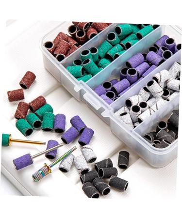 Healeved 2 Sets Nail Polish Set Drill Bits for Nails White Sanding Bands for Nail Drill Manicure Buffing Nail Tool Nail Sand Rings Refill Nail Files Manicure Polisher Buffer Nail Bits Alloy - Buy Online on GoSupps.com