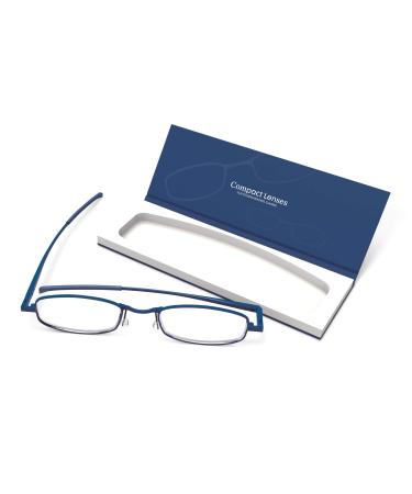Compact Lenses Flat Folding-Reading Glasses-Twilight +1.0