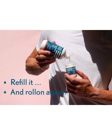 Super Efficient Organic Deodorant for Women, Men, Teens - Refillable & Cruelty-Free - Aluminum, Baking Soda, Parabens & Sulfate-Free - 1.69 Fl Oz - Buy Online on GoSupps.com