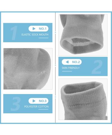1set Heightening Socks Increase Insole Insoles for Heels Half Heel Height Increase Socks Sole Lifts Heel Moisturizing Sock Polyester Cotton Detachable Men and Women - Buy Online on GoSupps.com