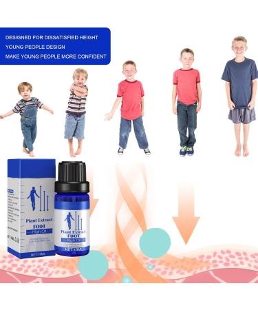 Low Growth Foot Oil - Essential Herbal Oil for Increased Body Size & Adult Growth | 10ml - Buy Online on GoSupps.com