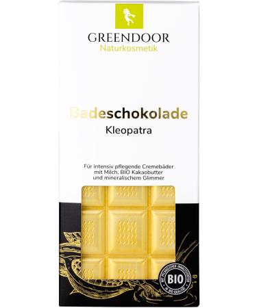 Greenendoor bathing chocolate Cleopatra 100g of fine natural cosmetics Cremebad of course without animal experiments skin care dry skin nature bath additive without surfactants withdrawing oil bathroom gifts