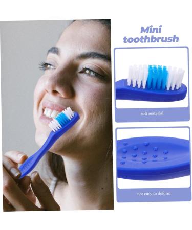 Plafope Portable Toothbrushes - 10 Mini Soft Bristles Ideal for Prison Trips | Compact & Travel-Friendly - Buy Online on GoSupps.com